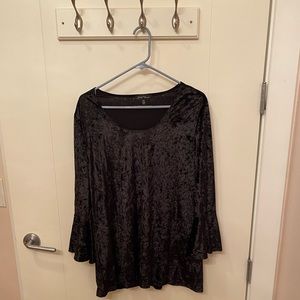 Velvet blouse